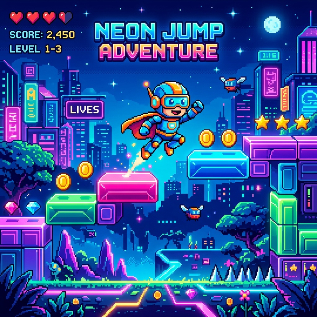 SkyJumper — jeu de plateforme mobile