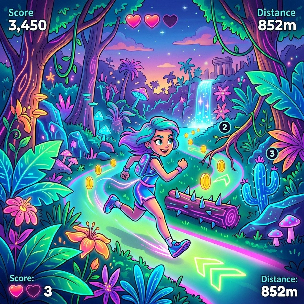 Sprint Infini — jeu de course sans fin mobile